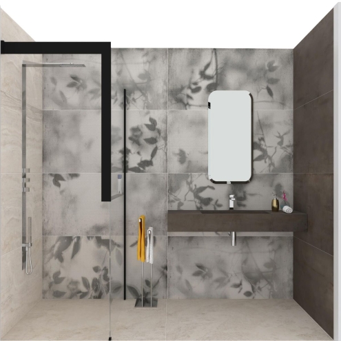 Flaviker Art Walls Shadow Natural Dekorfliese 60x120 cm