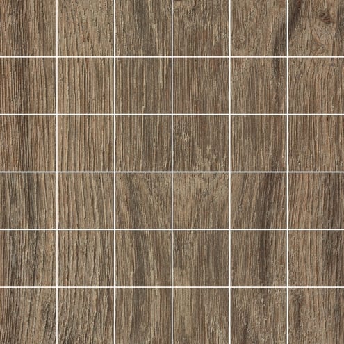 Flaviker Nordik Wood Mosaik Brown 30x30 cm - Stärke: 9 mm
