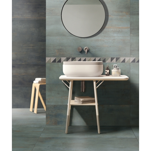 Flaviker Rebel Boden- und Wandfliese Emerald 60x120 cm