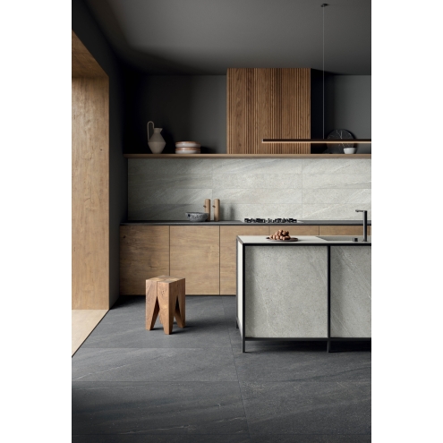 Flaviker Rockin` Boden- und Wandfliese Lava 120x120 cm