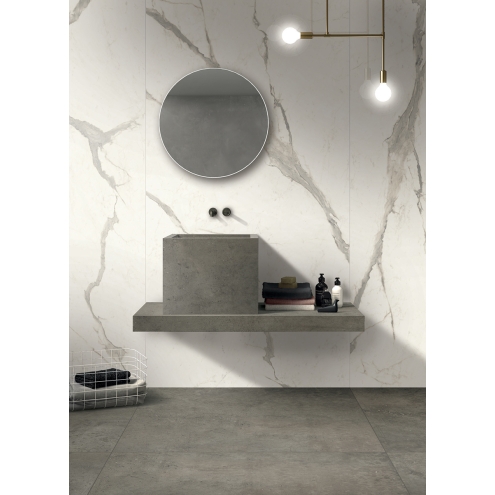 Flaviker Supreme Evo Boden- und Wandfliese Statuario Superior LUX+ 60x120 cm