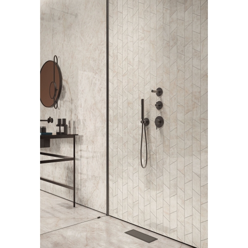 Flaviker Supreme Treasure Mosaik Twist Cristallo Amber Lux 30x30 cm