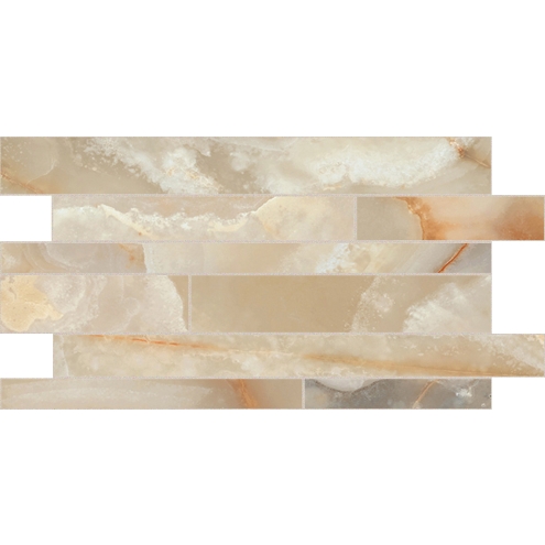 Florim Creative Design Onyx&More Golden Onyx Glossy Dekor Listello 30x60 cm