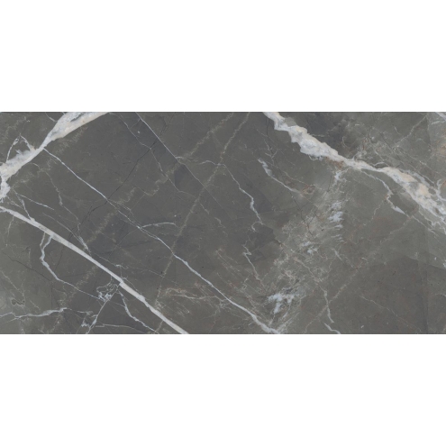 Florim Creative Design Stones & More 2.0 Calacatta Black Glossy Boden-und Wandfliese 60x120 cm