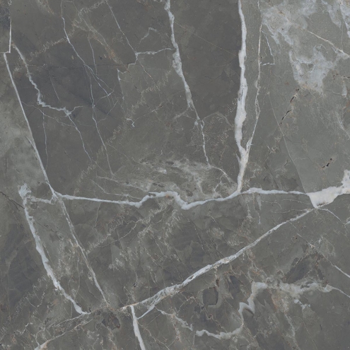 Florim Creative Design Stones & More 2.0 Calacatta Black Glossy Boden-und Wandfliese 60x60 cm