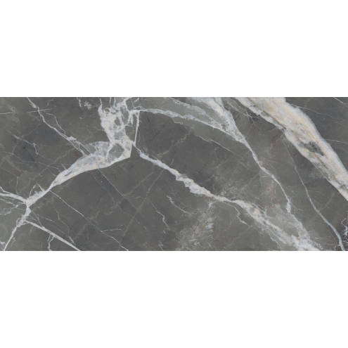 Florim Creative Design Stones & More 2.0 Calacatta Black Glossy Boden-und Wandfliese 80x180 cm