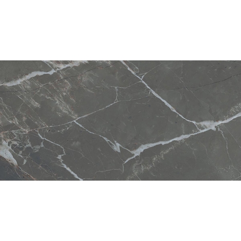 Florim Creative Design Stones & More 2.0 Calacatta Black Glossy Boden-und Wandfliese 30x60 cm