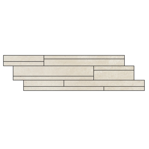 Florim Creative Design Stones & More 2.0 Marfil Glossy Dekor Listello 3D 15x60 cm