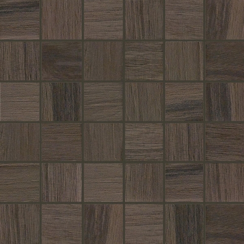 Florim Creative Design Wooden Tile Brown Naturale Mosaik 5x5