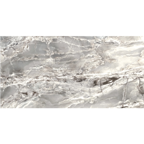 Florim Creative Design Onyx&More Silver Blend Glossy Boden- und Wandfliese 60x120 cm