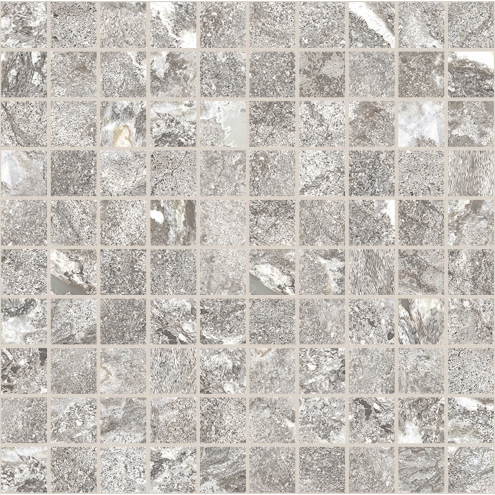 Florim Creative Design Onyx&More White Porphyry Strukturiert Mosaik 3x3 cm