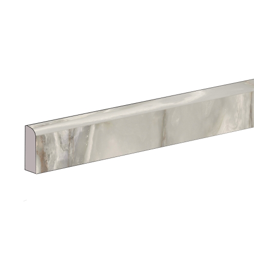 Florim Creative Design Onyx&More Silver Onyx Glossy Sockel 4,6x60 cm