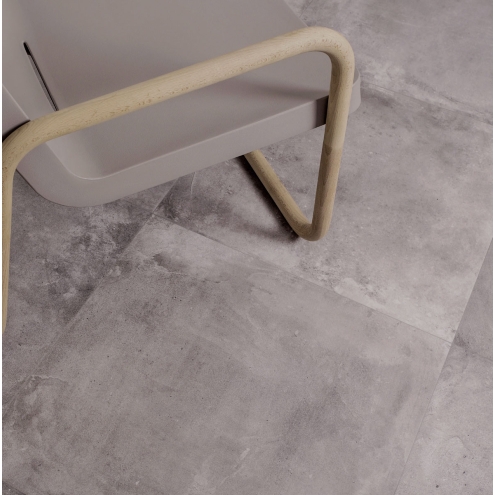 PrimeCollection UniPLUS Smoke Bodenfliese rektifiziert 80x80 cm