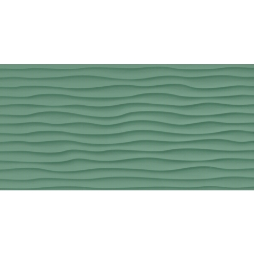 Love Tiles Genesis Reef Green Matt 30x60 cm Wanddekor