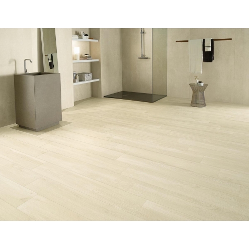 Margres Grove White Natural Boden-und Wandfliese 20x120 cm