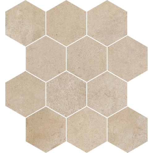 PrimeCollection Heartland Sand Mosaik Esagone 28x32 cm