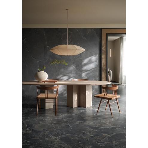 Provenza Unique Intensity Cobblestone Black Matt Boden- und Wandfliese 60x120 cm
