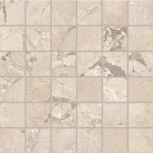 Provenza Unique Intensity Cobblestone Beige Matt Mosaik 30x30 cm