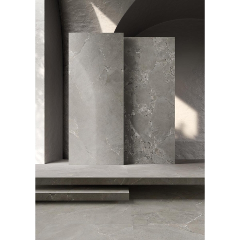 Provenza Unique Intensity Cobblestone Grey Matt Boden- und Wandfliese 60x120 cm