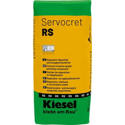 Kiesel Servocret RS Reparatur-Spachtel & Ausgleichsmörtel 25 kg Sack