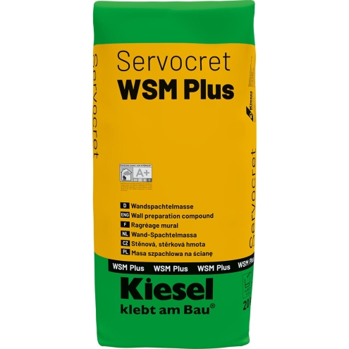 Kiesel Servocret WSM Plus Wandspachtelmasse 20 kg Sack