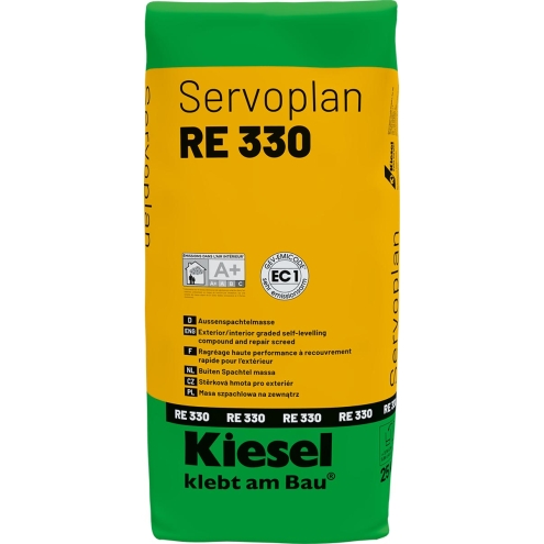 Kiesel Servoplan RE 330 Außenspachtelmasse 25 kg Sack