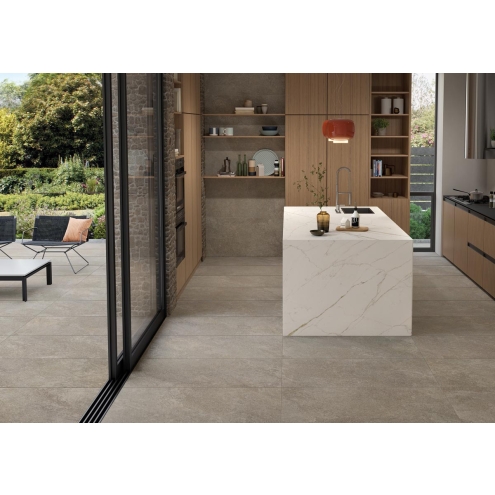 Keope Arke Clay Boden- und Wandfliese Spazzolato (R10) 120x120 (119,5x119,5) cm