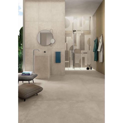 Keope Geo Walnut Boden- und Wandfliese Strukturiert (R10) 60x120 cm