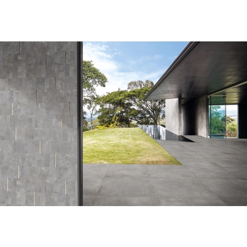 Keope Noord Grey Terrassenplatte Grip (R11) 120x120 cm