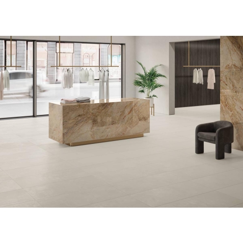 Keope Syntech White Boden- und Wandfliese Natural (R9) 30x60 cm