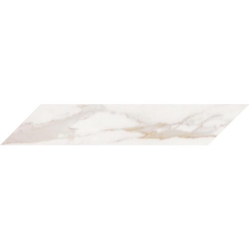 Keope Elements Lux Calacatta Gold Chevron Lappato (poliert) 10x59 cm