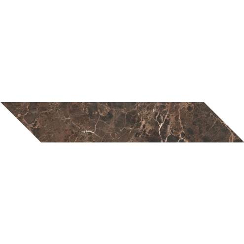 Keope Elements Lux Emperador Chevron Lappato (poliert) 10x59 cm