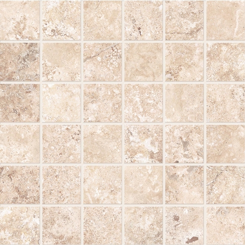 Keope Omnia Rapolano Beige Mosaik 5x5 ULTRAmatt 30x30 cm