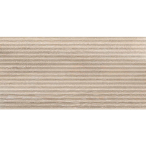 Keope Unica Beige Dekor Flute 3D Strukturiert 3D 60x120 cm