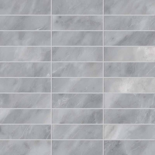Keope Versilia Nuvolato Grey Mosaik Listello ULTRAsilky 30x30 cm