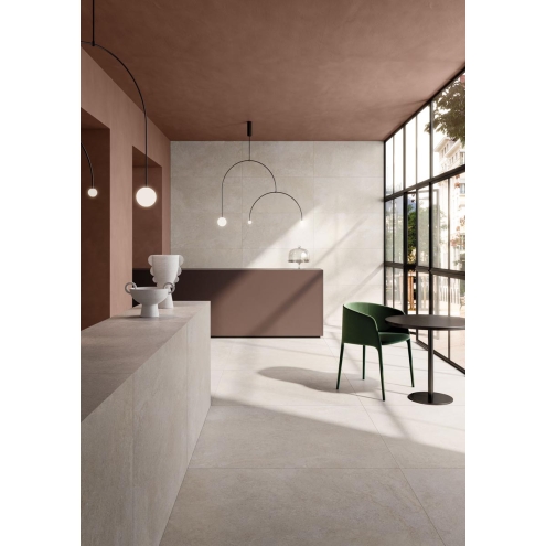 Keope Brystone White Boden- und Wandfliese Natural (R9) 120x120 (119,5x119,5) cm