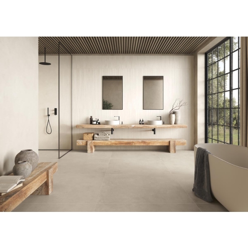 Keope Moov Up White Boden- und Wandfliese 120x120 cm