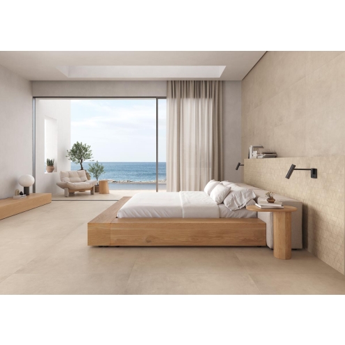 Keope Moov Up Sand Terrassenplatte 120x120 cm