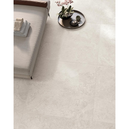 Keope Trevi Cross White Terrassenplatte Strukturiert (R11) 120x120 cm