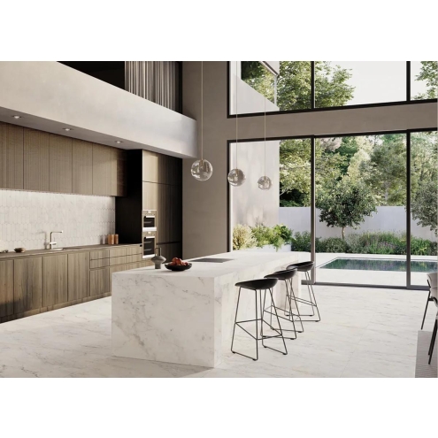 Keope Versilia Michelangelo White Terrassenplatte 60x120 cm