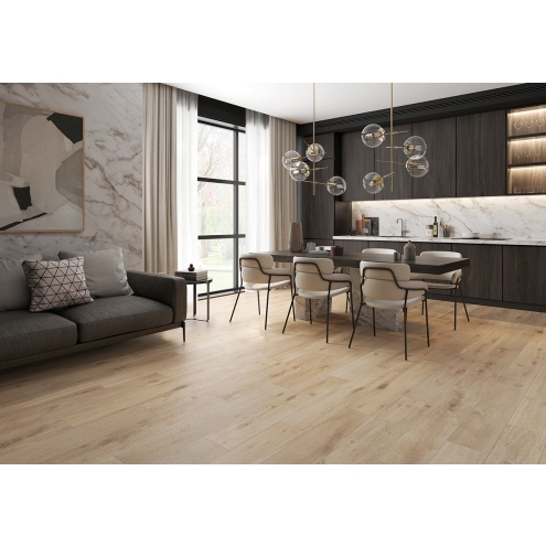 Keraben Naturwood Boden- und Wandfliese Malt 20x120 cm
