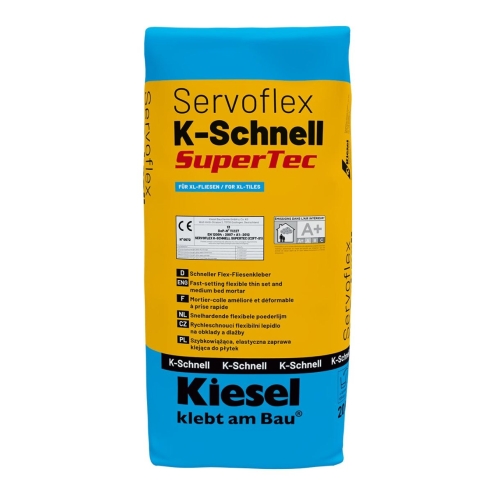 Kiesel Servoflex K-Schnell SuperTec Flex-Fliesenkleber 20 kg Sack