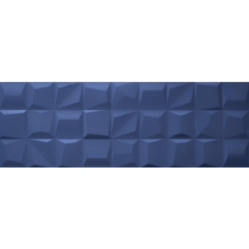 Love Tiles Genesis Rise Deep Blue Matt 35x100 cm Wanddekor