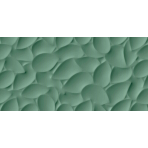 Love Tiles Genesis Leaf Green Matt 30x60 cm Wanddekor