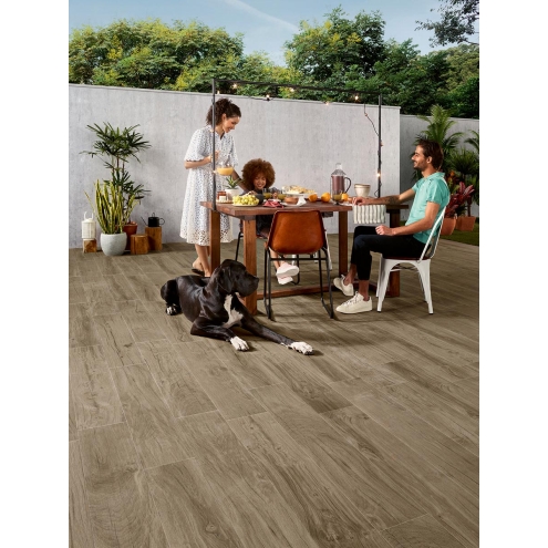 Love Tiles Native Grey Antislip 20x100 cm Boden- und Wandfliese