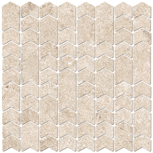 Love Tiles Elan Beige Wandmosaik Route 35x35 cm