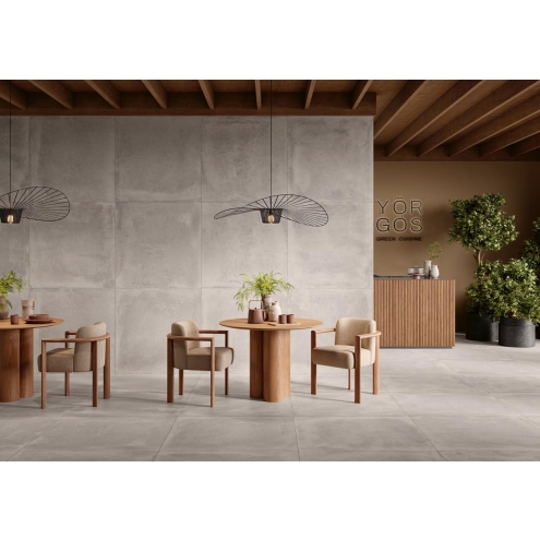 Love Tiles Legacy Light Grey Terrassenplatte 80x80 cm