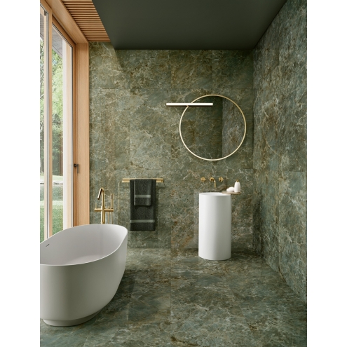 Margres Endless Breccia Capraia Poliert Boden- und Wandfliese 60x120 cm