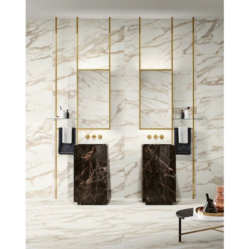 Margres Endless Calacatta Gold Antislip Bodenfliese 90x90 cm