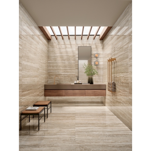 Margres Endless Travertino Antislip Bodenfliese 90x90 cm